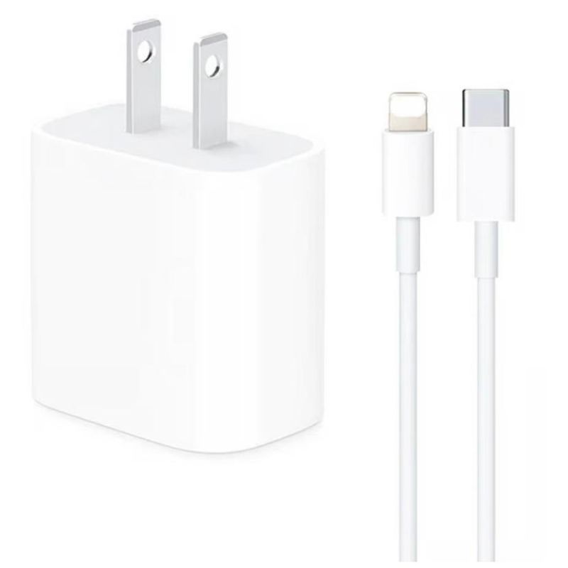 GENERICO - CARGADOR 25W USB TIPO C A LIGHTNING CARGA RAPIDA