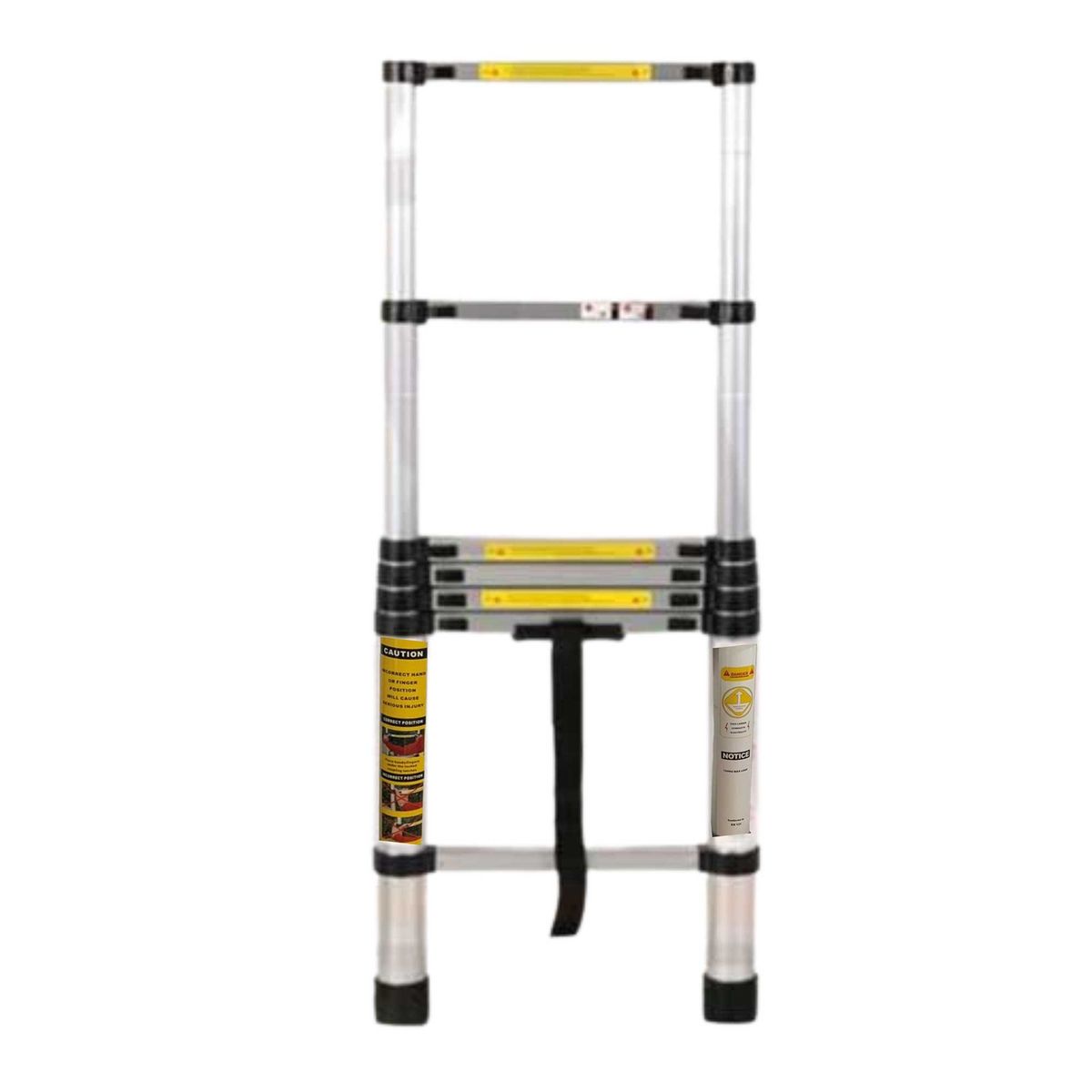 TRIPLE CLEAN - Escalera telescópica de extensión 2 metros