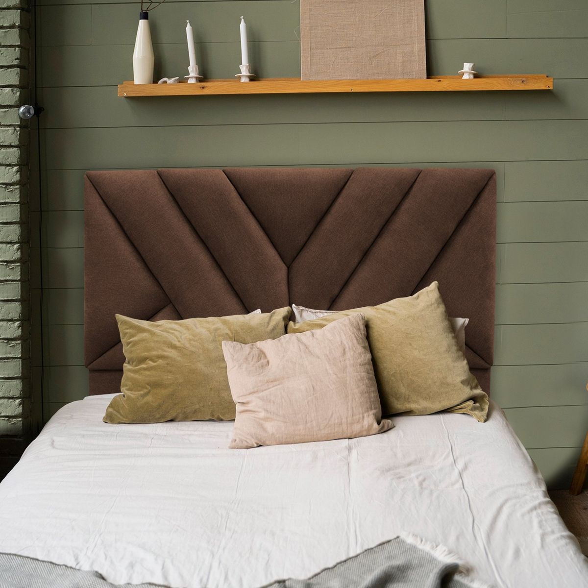 GENERICO - Espaldar Hug de Piso 100 Marron