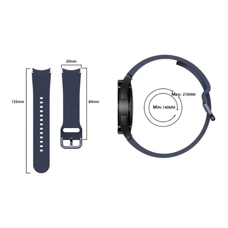 Correa Pulso Silicona Compatible Samsung Watch watch 4,5,5pro