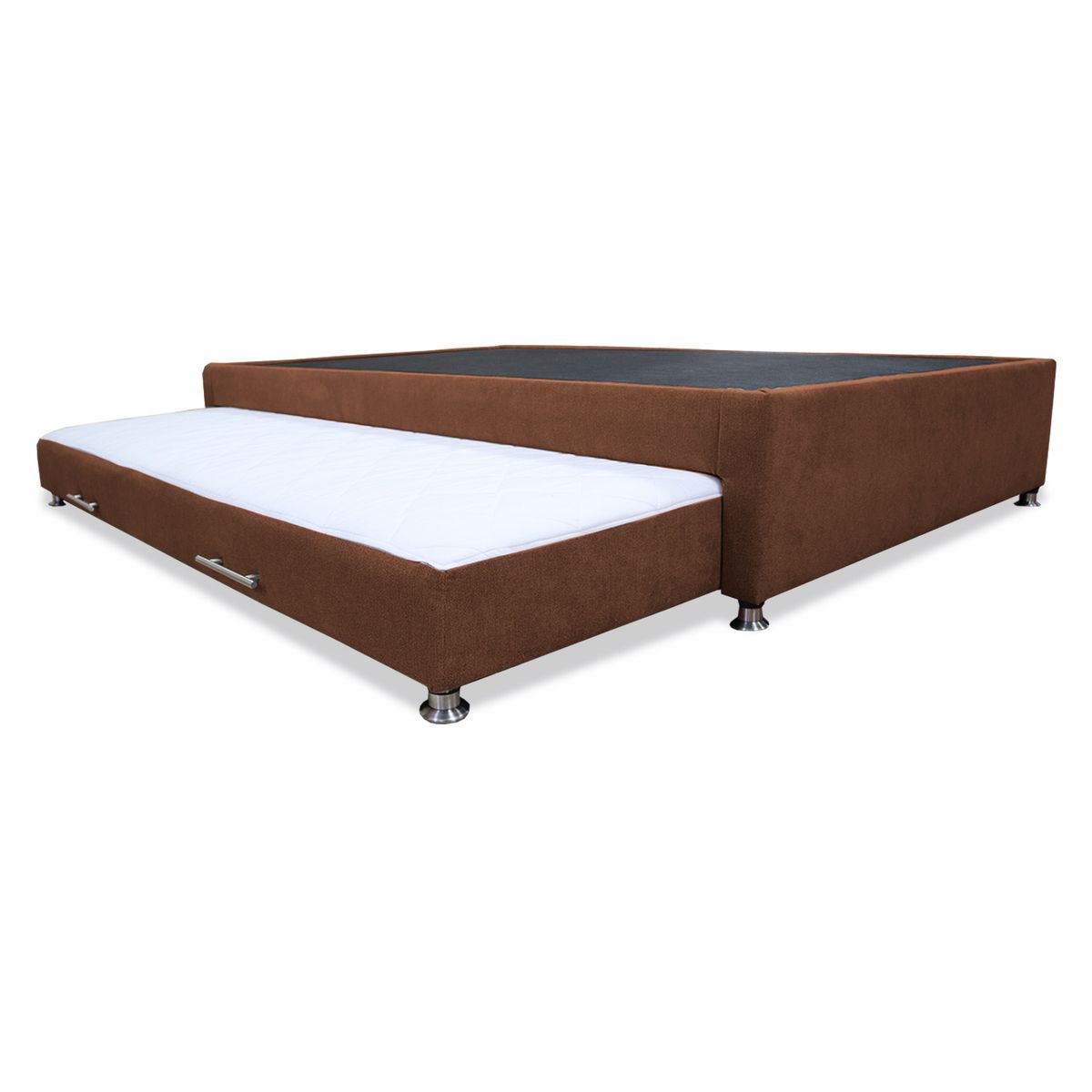 GENERICO - Cama Tarima Nido Kunz 100X190 Sencilla Marrón