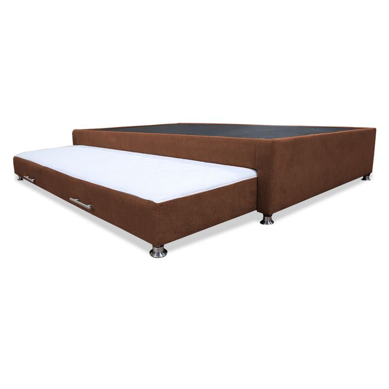 GENERICO - Cama Tarima Nido Kunz Semidoble 120x190 Marrón