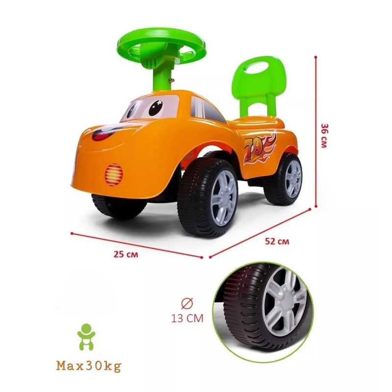 MARKET TOYS - Carro Montable Infantil Con Sonidos