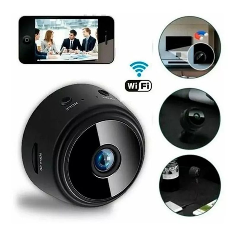 GENERICO - Camara Mini Espía Ip Wifi Monitoreo En Tiempo Real Microfono