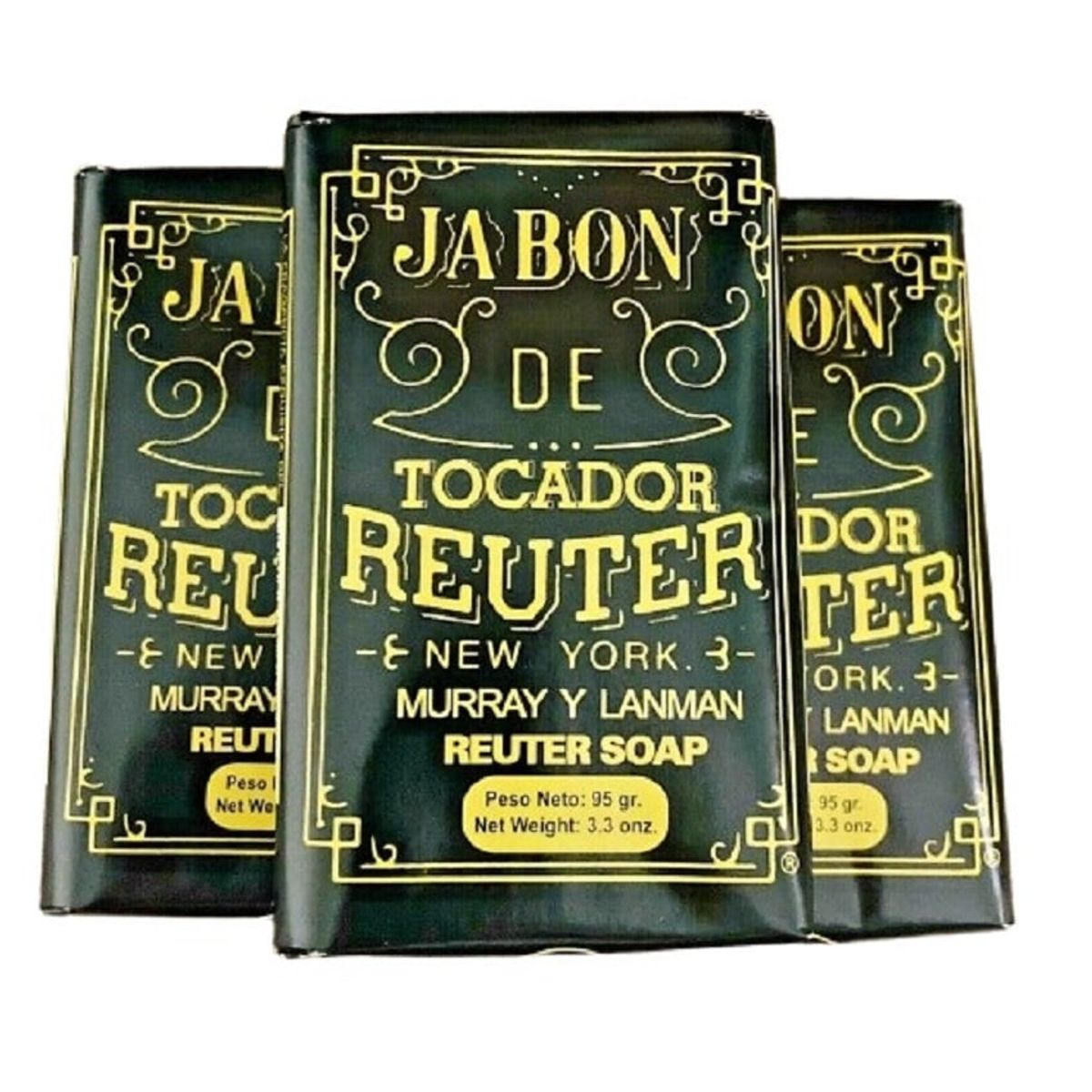 MURRAY - Set x 3 Jabón de tocador REUTER de 95g de Murray y Lanman