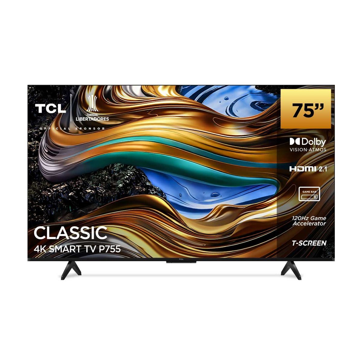 TCL - TV TCL 75" Pulgadas 190,5 cm 75 P755 4K-UHD LED Smart TV Google