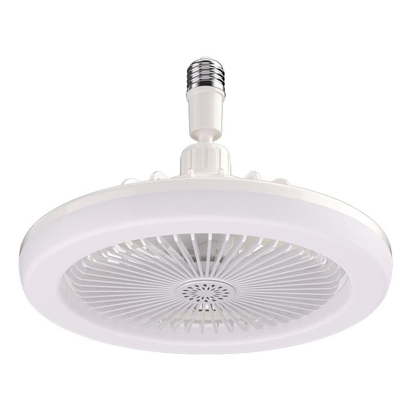 GENERICO - Lampara Techo Bombillo Led Ventilador Inteligente Rosca E27