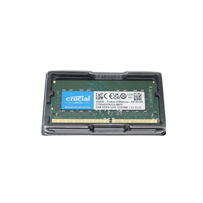CRUCIAL - Memoria para portatil marca crucial de 8GB DDR4-3200