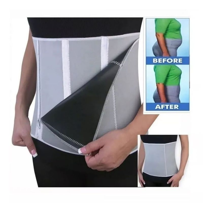 GENERICO - Faja Térmica Ajustable Slimming Belt Unisex