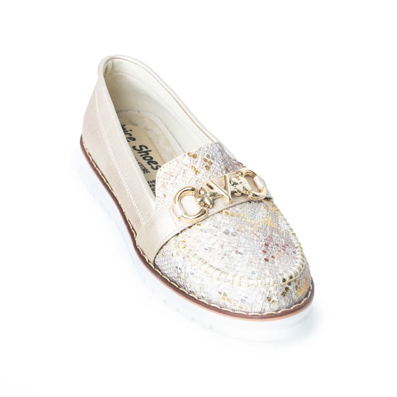 PRICE SHOES - Price shoes Mocasin Clasico Mujer 252324CHAMPANA