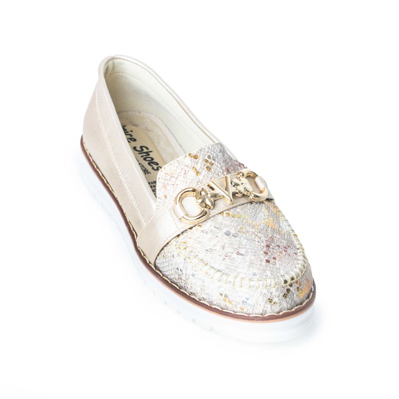 PRICE SHOES - Price shoes Mocasin Clasico Mujer 252324CHAMPANA