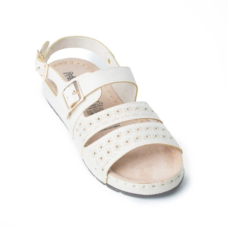 PRICE SHOES - Price shoes Sandalia Plana Mujer 162533BEIGE