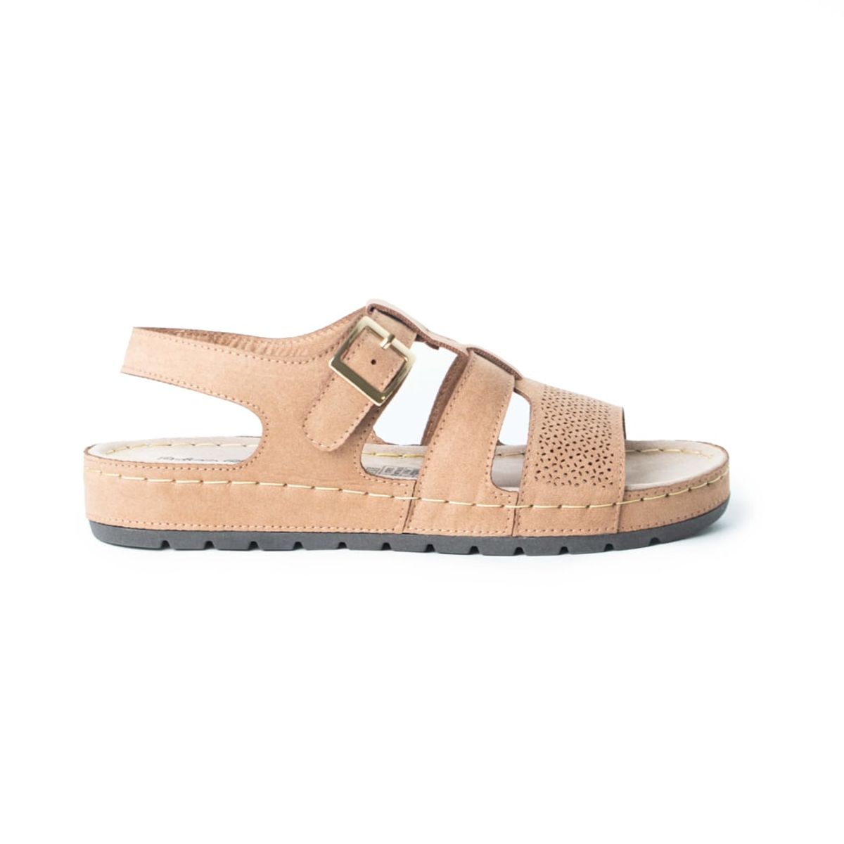 PRICE SHOES - Price shoes Sandalia Plana Mujer 162531AVELLANA