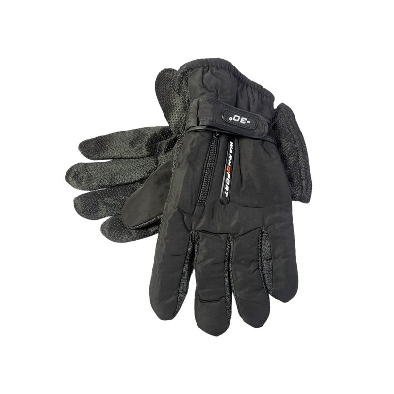 GENERICO - Guantes Térmicos Para Moto Clima Frío Con Cremallera
