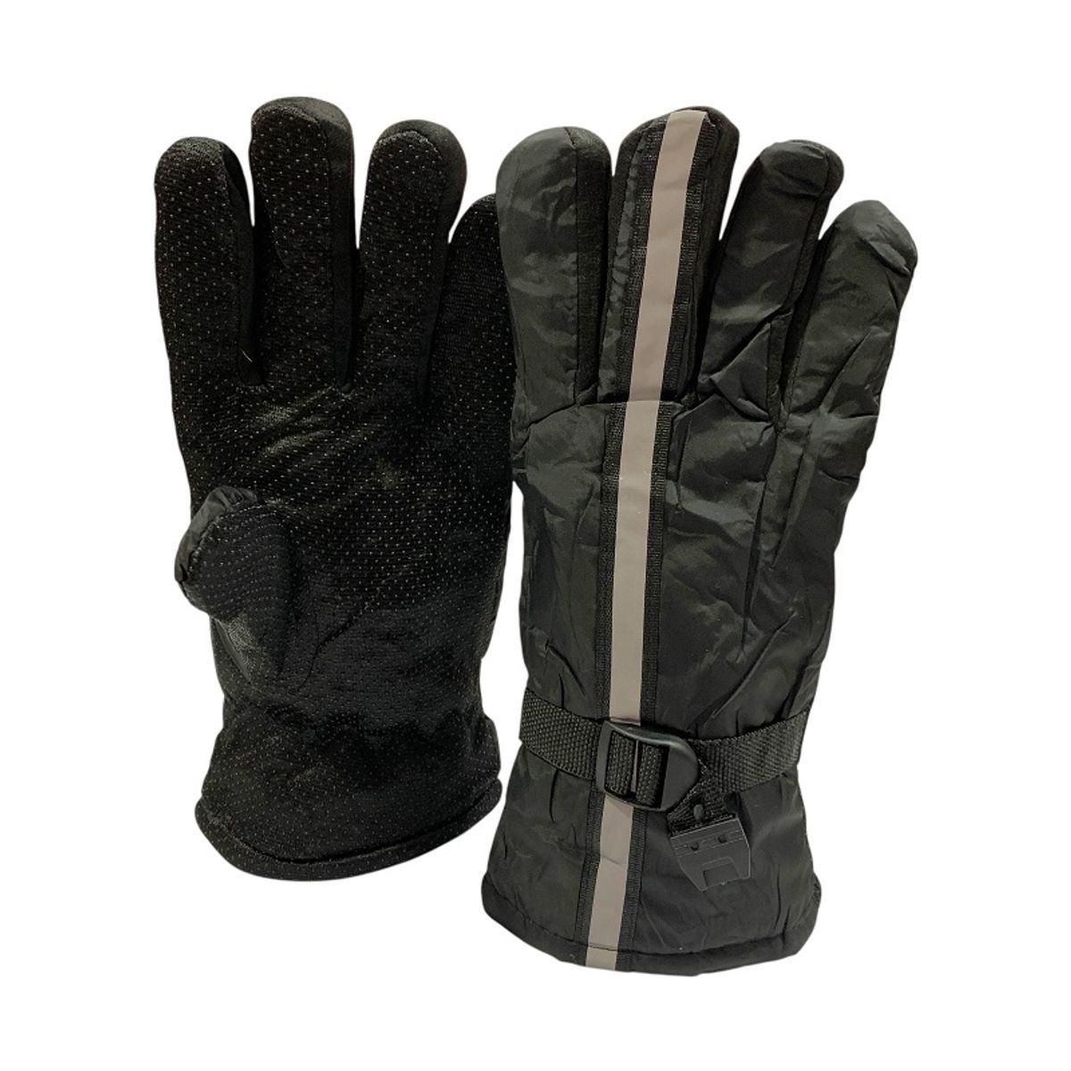 GENERICO - Guantes Térmicos para Moto con Correa de Ajuste y Reflectivo