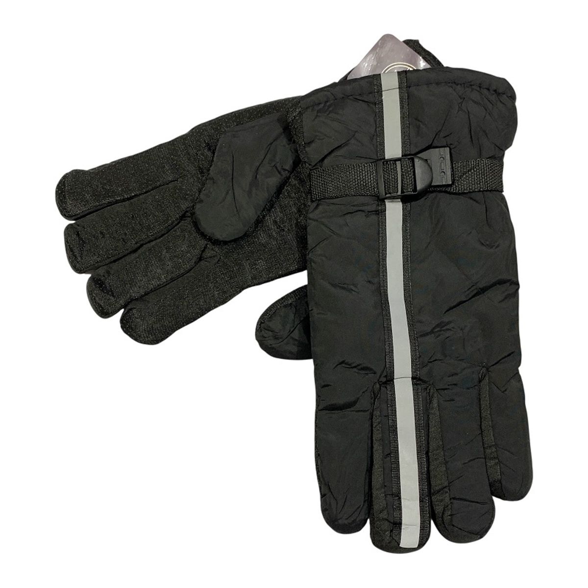 GENERICO - Guantes Térmicos para Moto con Correa de Ajuste y Reflectivo