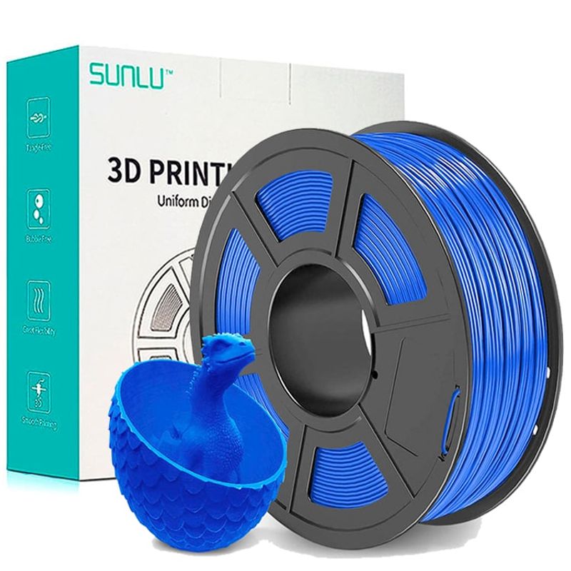 SUNLU - Filamento PLA Sunlu 175mm Impresión 3D - Azul