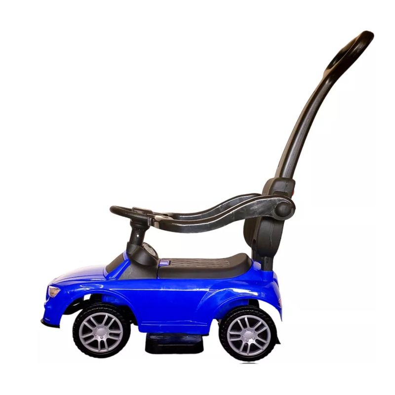 MARKET TOYS - Carro Montable Clásico Paseador + Parasol + Luces + Sonidos