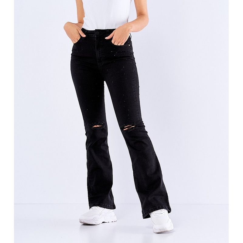 UNSER - Jean Bota Flare para Mujer Unser.-