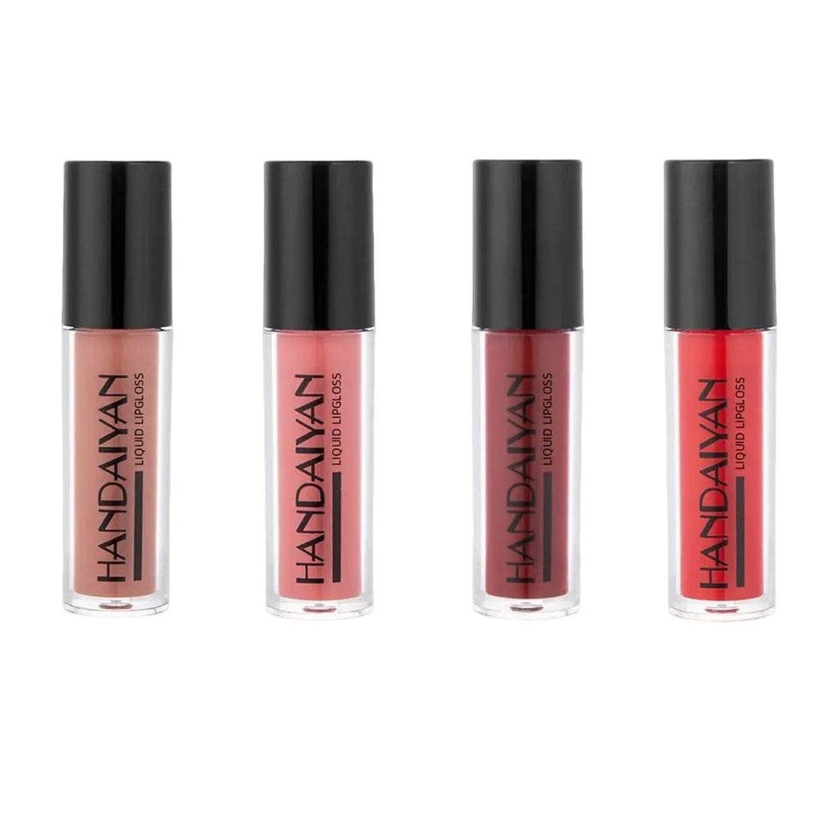 GENERICO - Labiales Set X4 Mate Terciopelo De Larga Duración