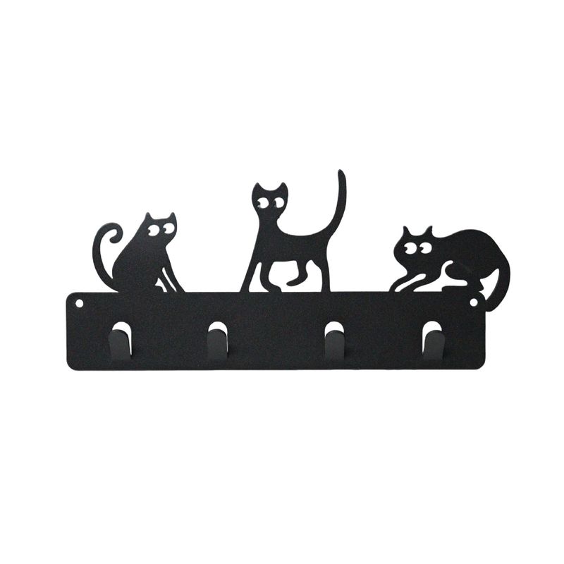 GENERAL - Perchero Para Mascotas En Cold Rolled: 3 Gatos Pequeños