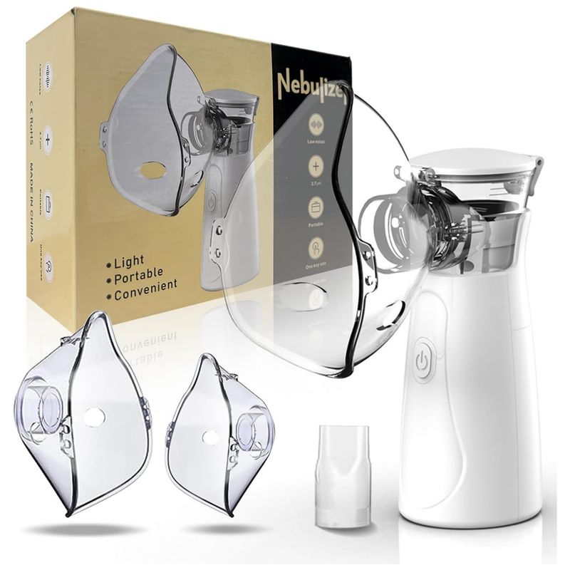 ONE PIXEL - Nebulizador Portátil Para Niños Y Adultos Libre BPA