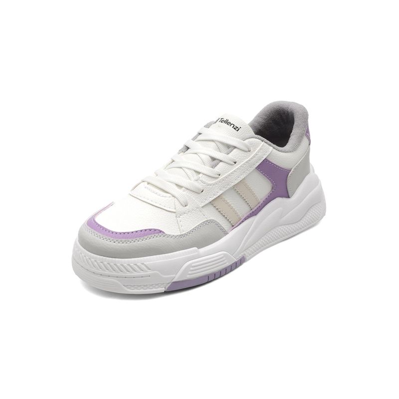 TELLENZI - Tenis Dama Blanco-Lila Tellenzi 5038