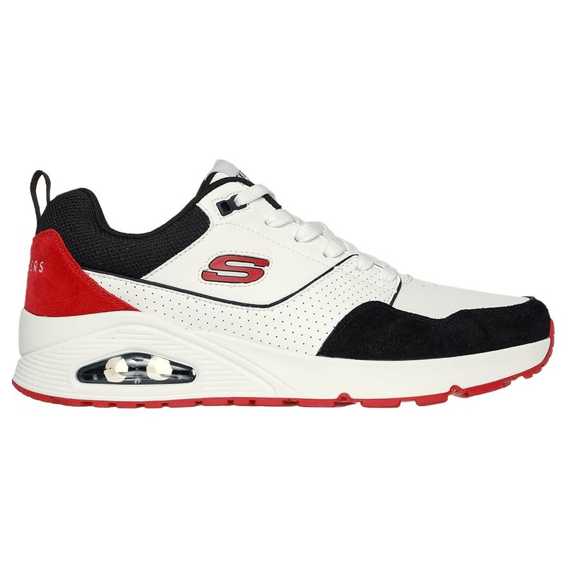 SKECHERS - Tenis Hombre Skechers Retro One - Blanco-Multicolor