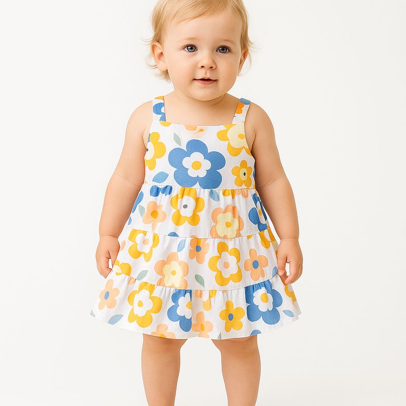 LUSOLSI - Vestido Prendas niñas ropa conjuntos de vestir bebes pequeños