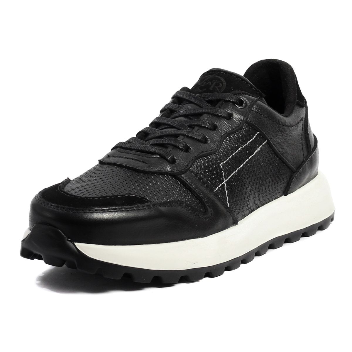VIAR - Tenis en Cuero Para Hombre VIAR Cooper01 Negro