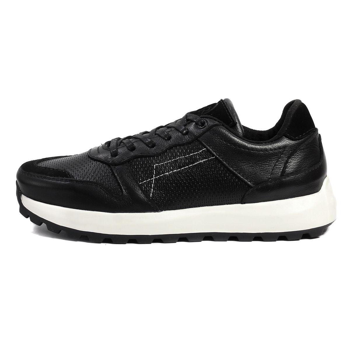 VIAR - Tenis en Cuero Para Hombre VIAR Cooper01 Negro