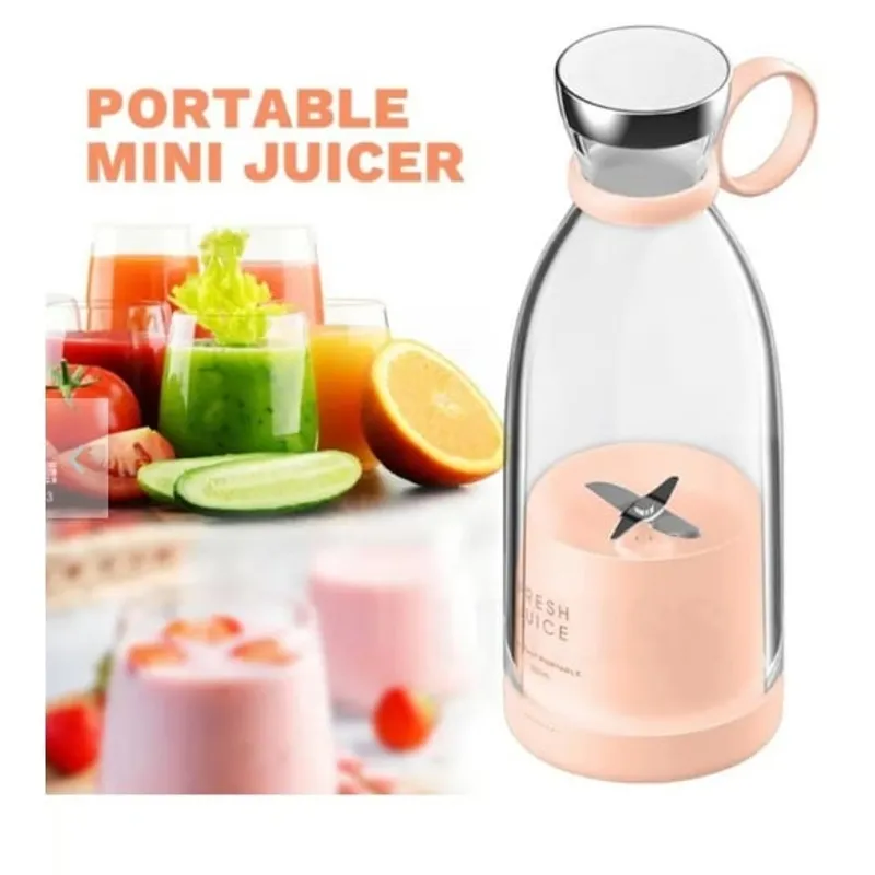 GENERICO - Licuadora Portátil Juice Fresh Juice Mini rosa