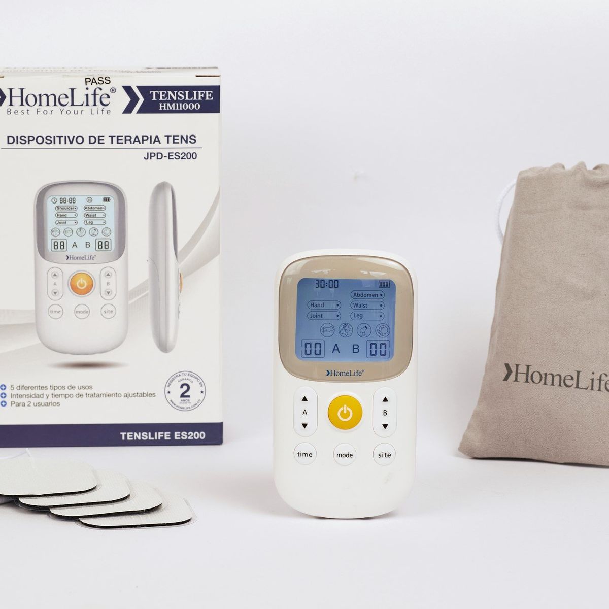 HOMELIFE - TENSLIFE- ELECTRO ESTIMULADOR TENS