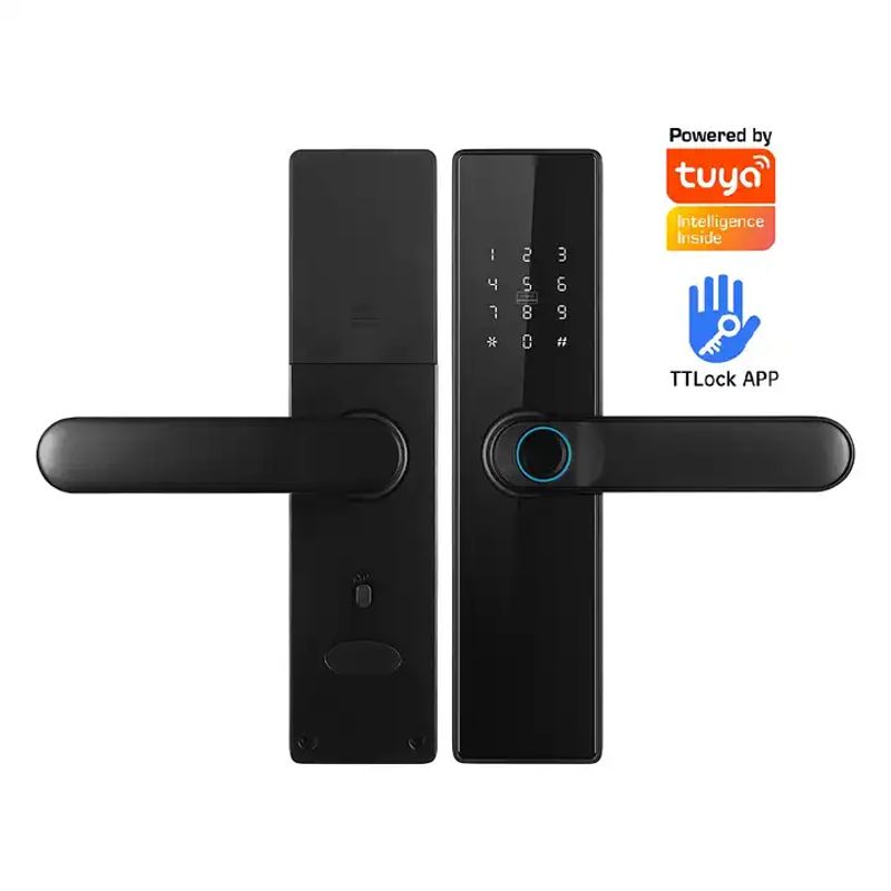 GENERICO - Cerradura Inteligente Wifi Huella Digital Desbloqueo Remoto