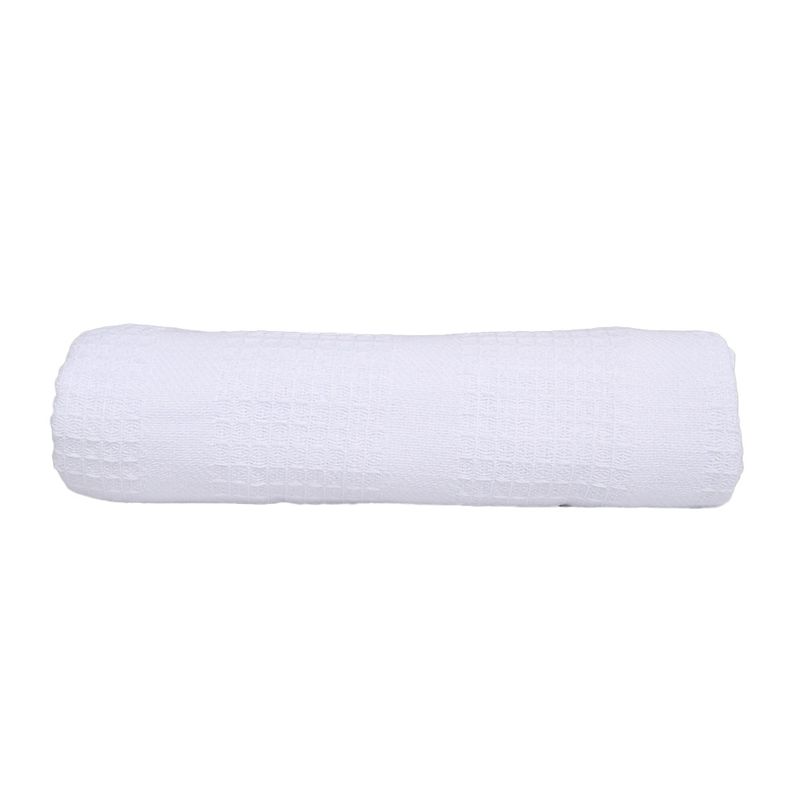 FATELARES - Colcha Doble Fatelares Sabanera en Tela Tipo Piqué Algodón 190x230cm Blanco