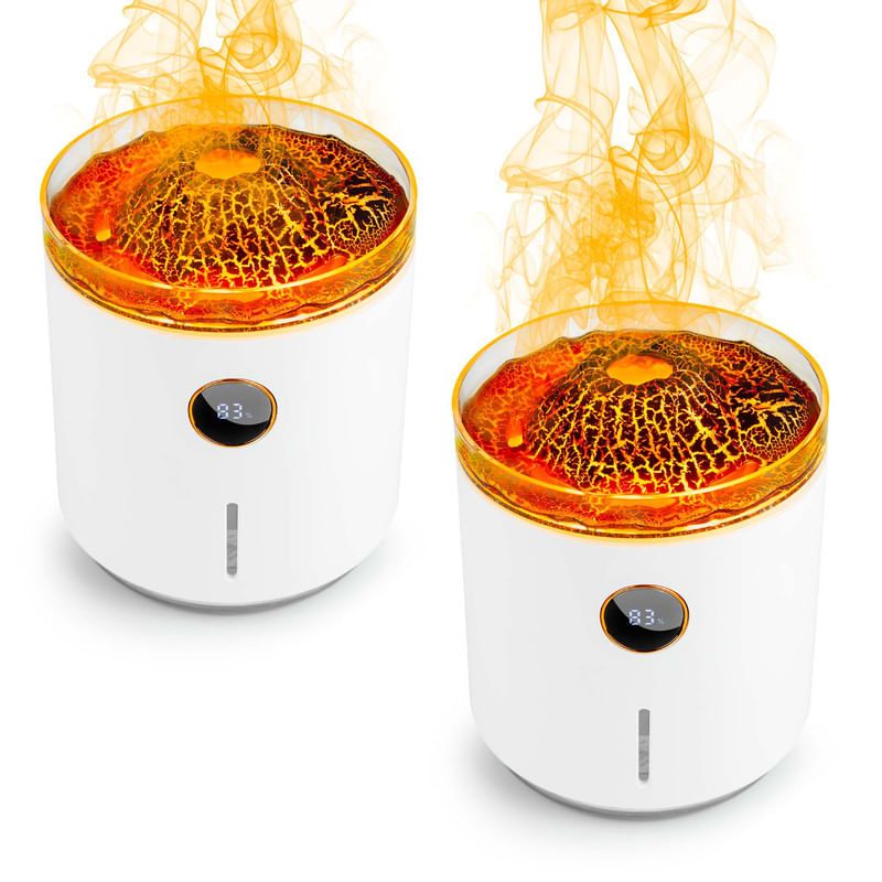 ENERGY PLUS - Combo 2 Humidificadores y Difusor de Aromas Eléctrico 2en1