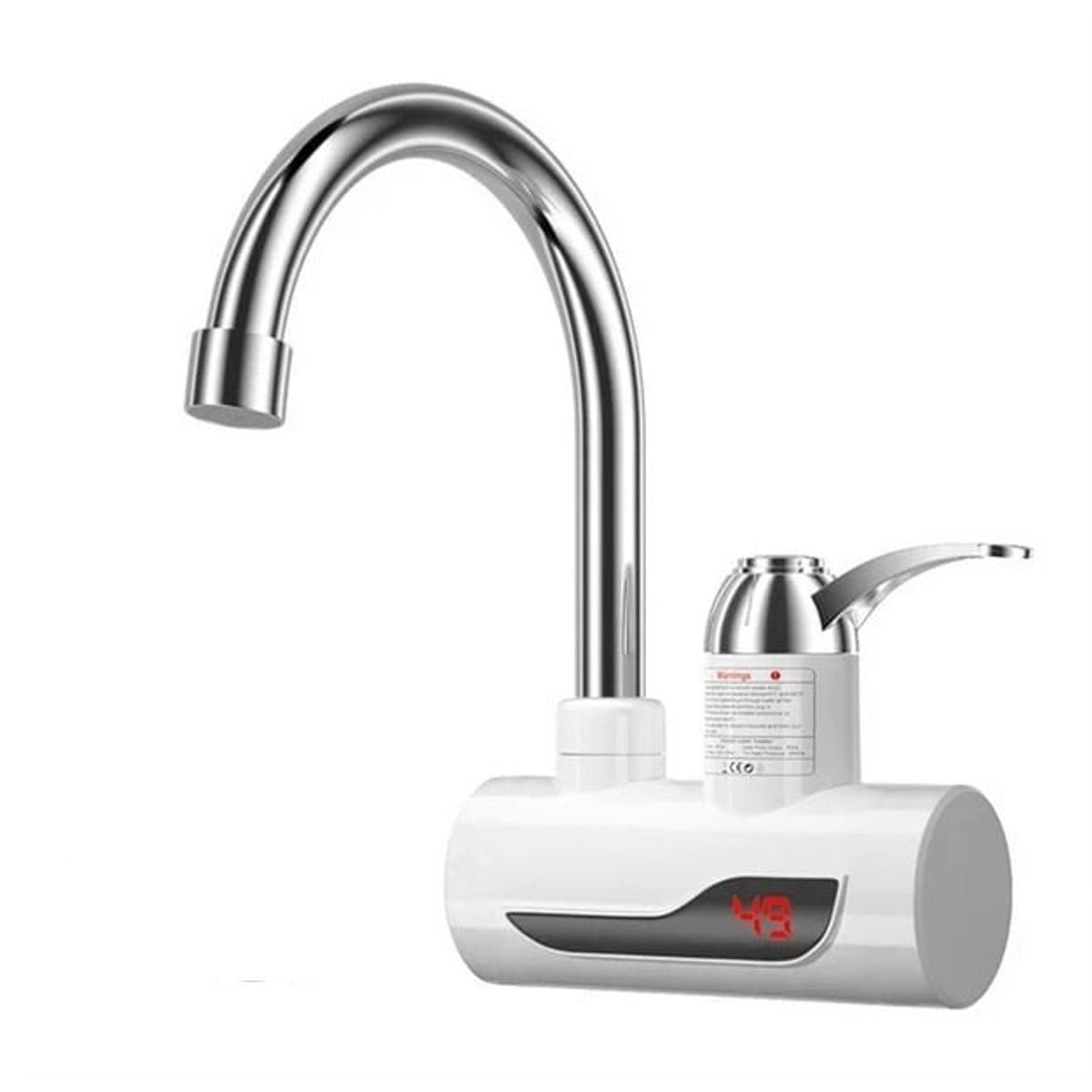 MILOPTS - Grifo Calentador Agua Eléctrico Frío Y Caliente Cocina