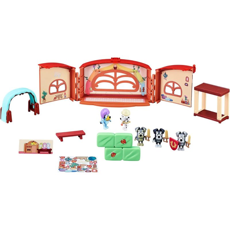 MOOSE TOYS - Escuela de Bluey y sus Amigos con Figuras