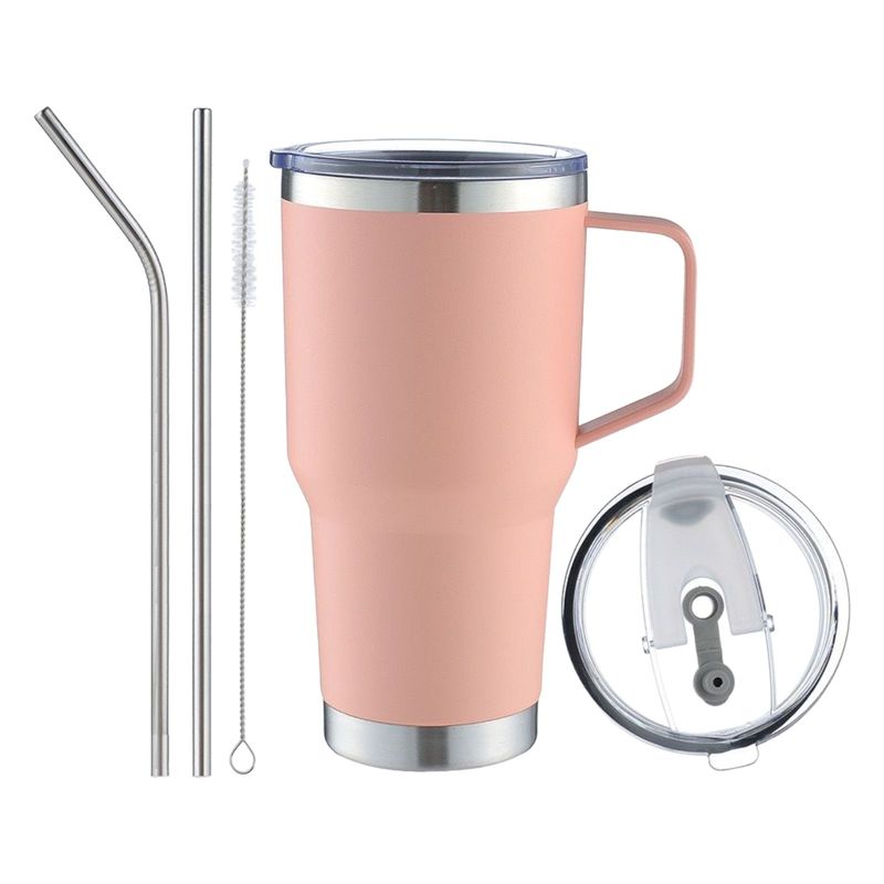 MULTIPLACE COLOMBIA - Termo bebidas calientes y frías 500 ml acero inoxidable Rosado
