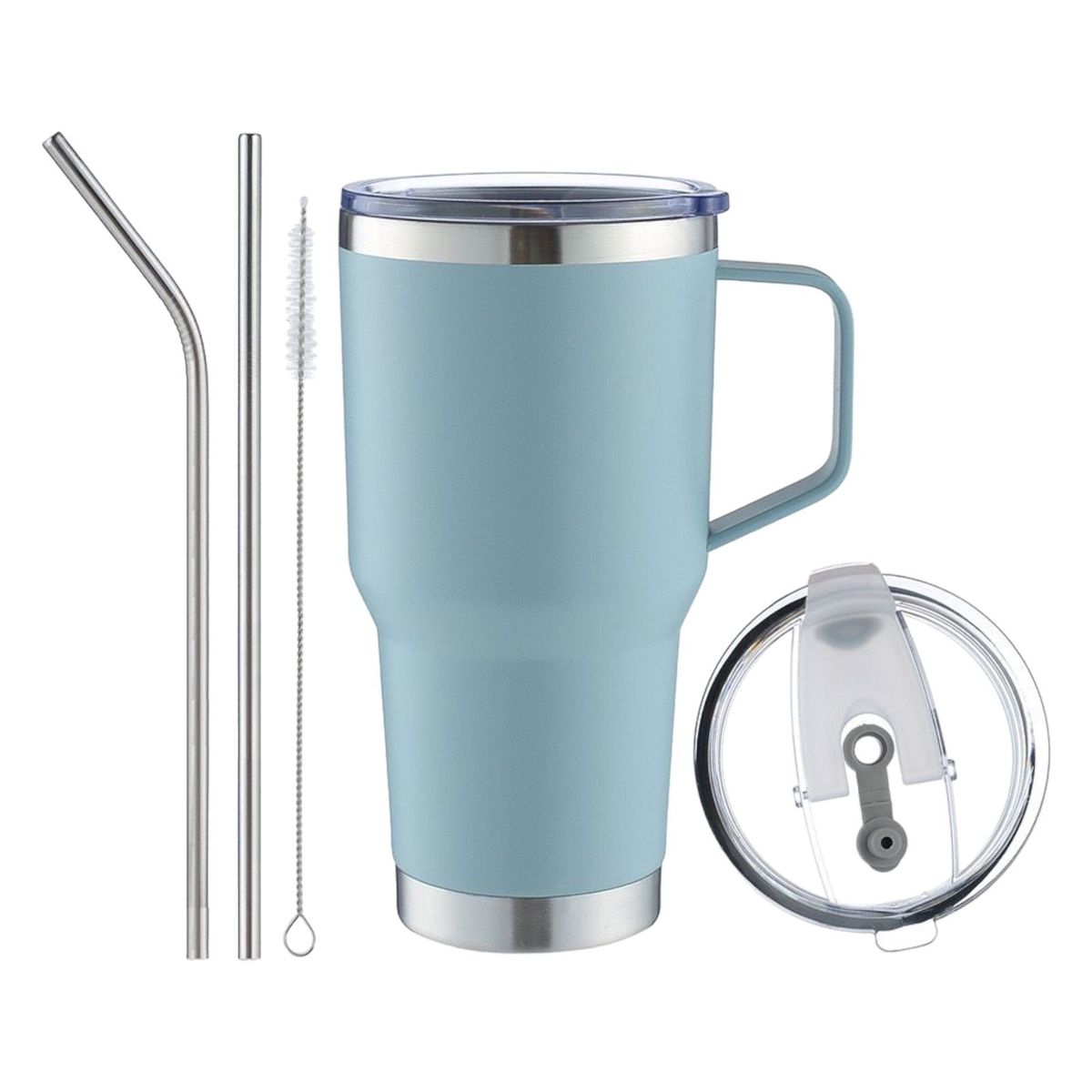 MULTIPLACE COLOMBIA - Termo bebidas calientes y frías 500 ml acero inoxidable Azul-