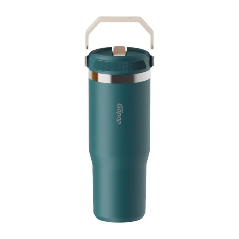 MULTIPLACE COLOMBIA - Termo bebidas calientes y frías 900 ml acero inoxidable Verde