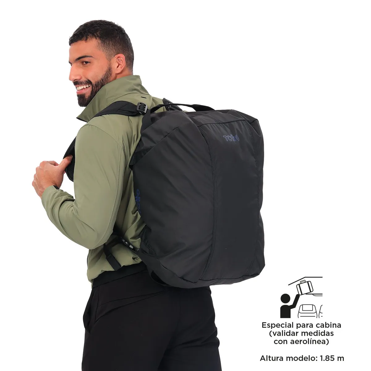 TOTTO - Tula De Viaje Rever 2 En 1