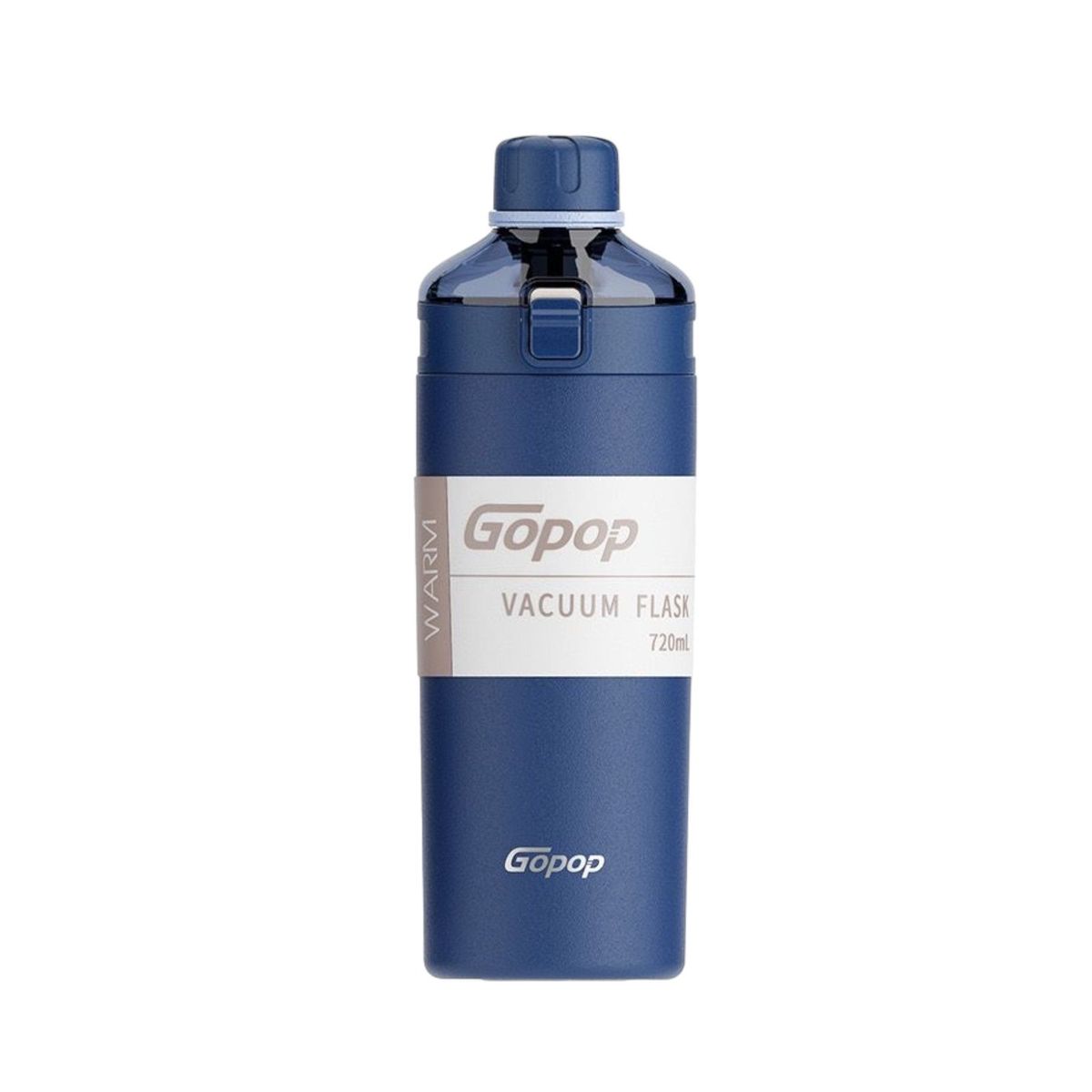 MULTIPLACE COLOMBIA - Termo bebidas calientes y frías 720 ml acero inoxidable Azul