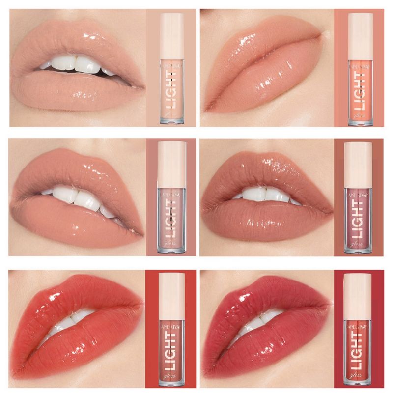 GENERICO - Brillo Labial Gloss Duradero X6 unidades