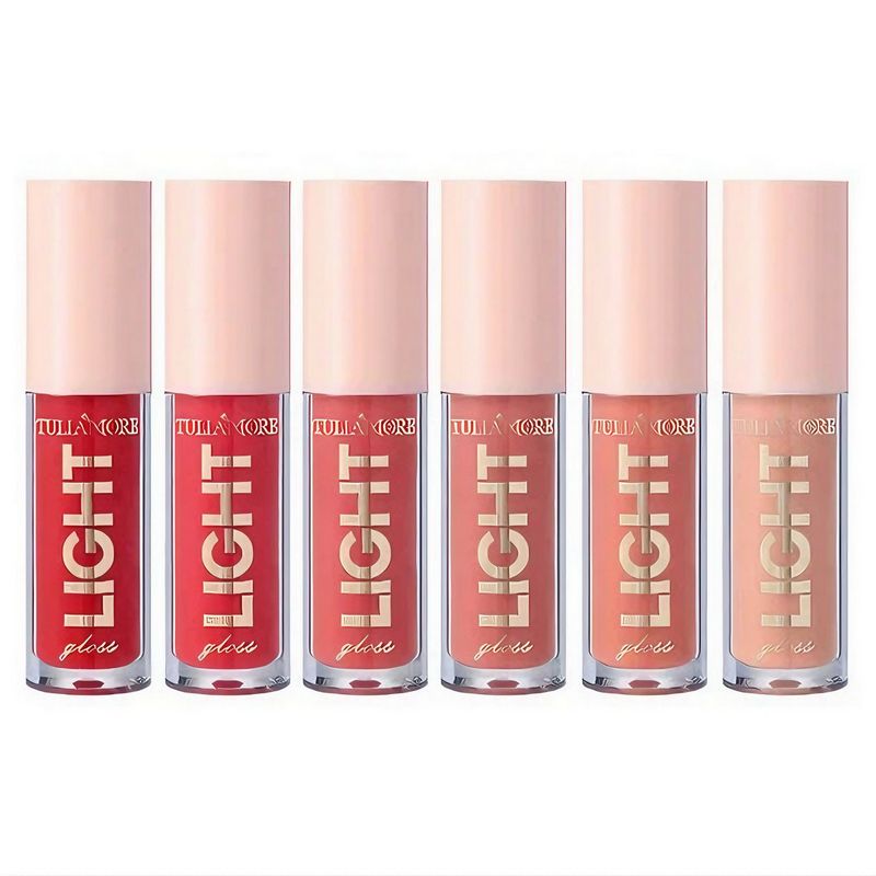 GENERICO - Labiales Gloss Brillantes X 6 Unidades Duradero e Hidratantes