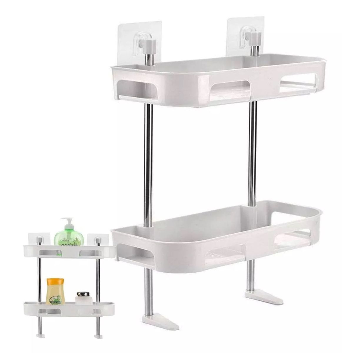 GENERICO - Organizador Multifuncional para Baño - Estante y Repisa sobre Inodoro