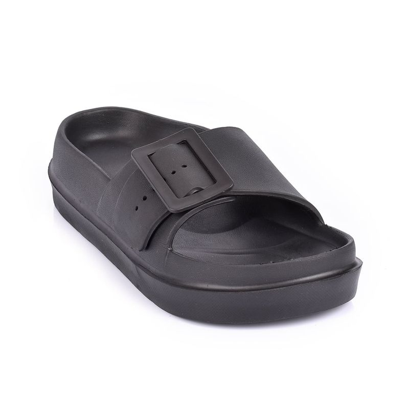 PRICE SHOES - Price Shoes Sandalia Plana Mujeres 922213NEGRO