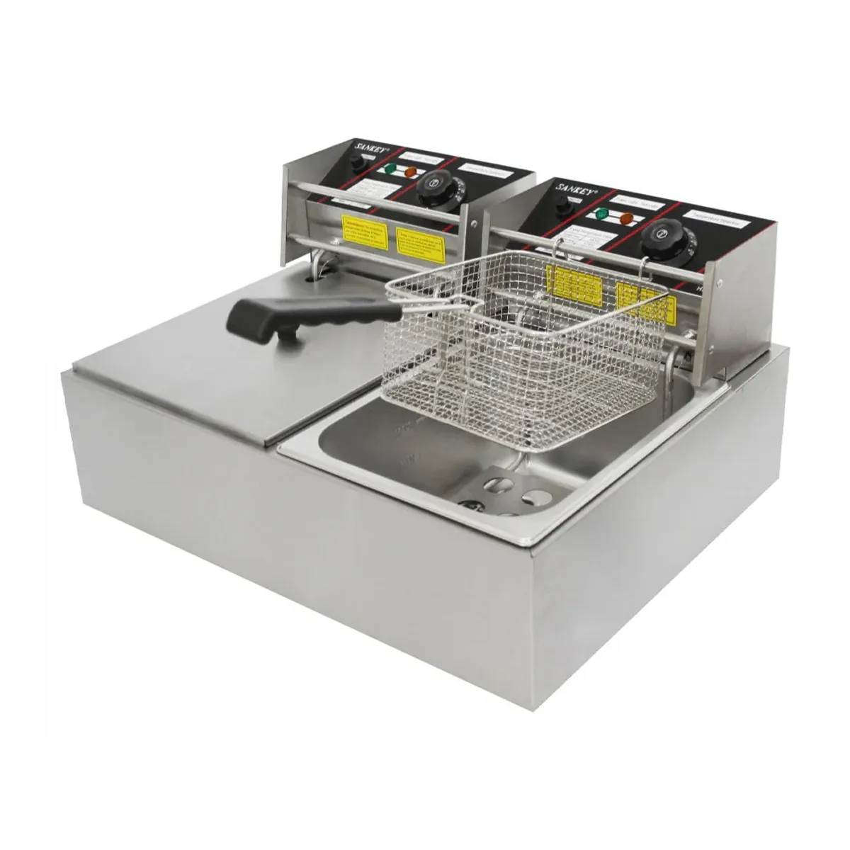 SANKEY - Freidora de Aceite Profesional Acero Inoxidable Sankey de 20 Litros