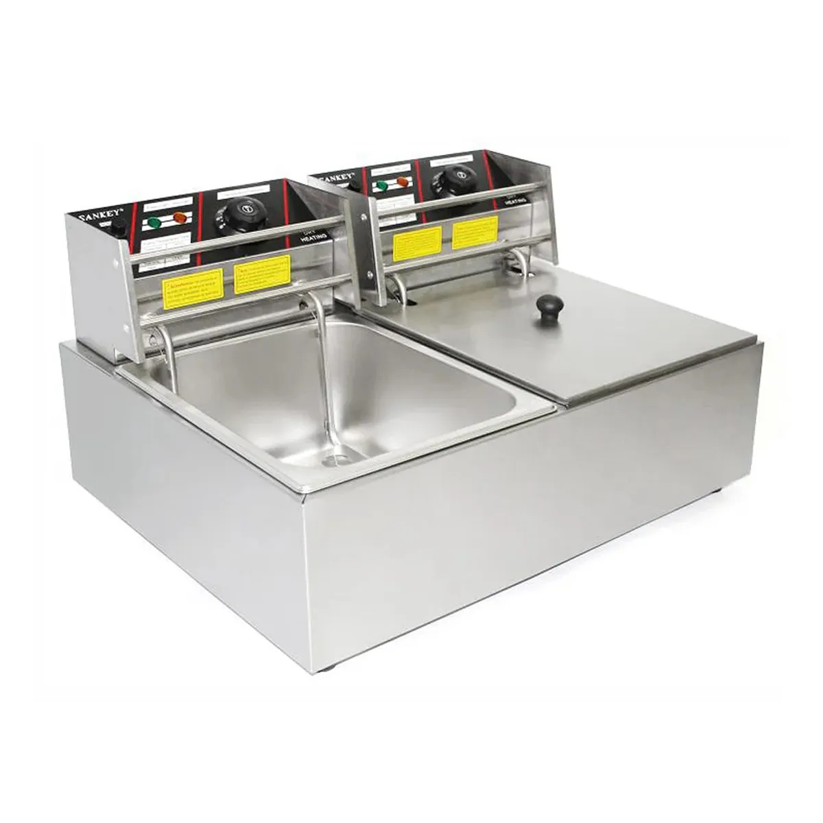 SANKEY - Freidora de Aceite Profesional Acero Inoxidable Sankey de 20 Litros