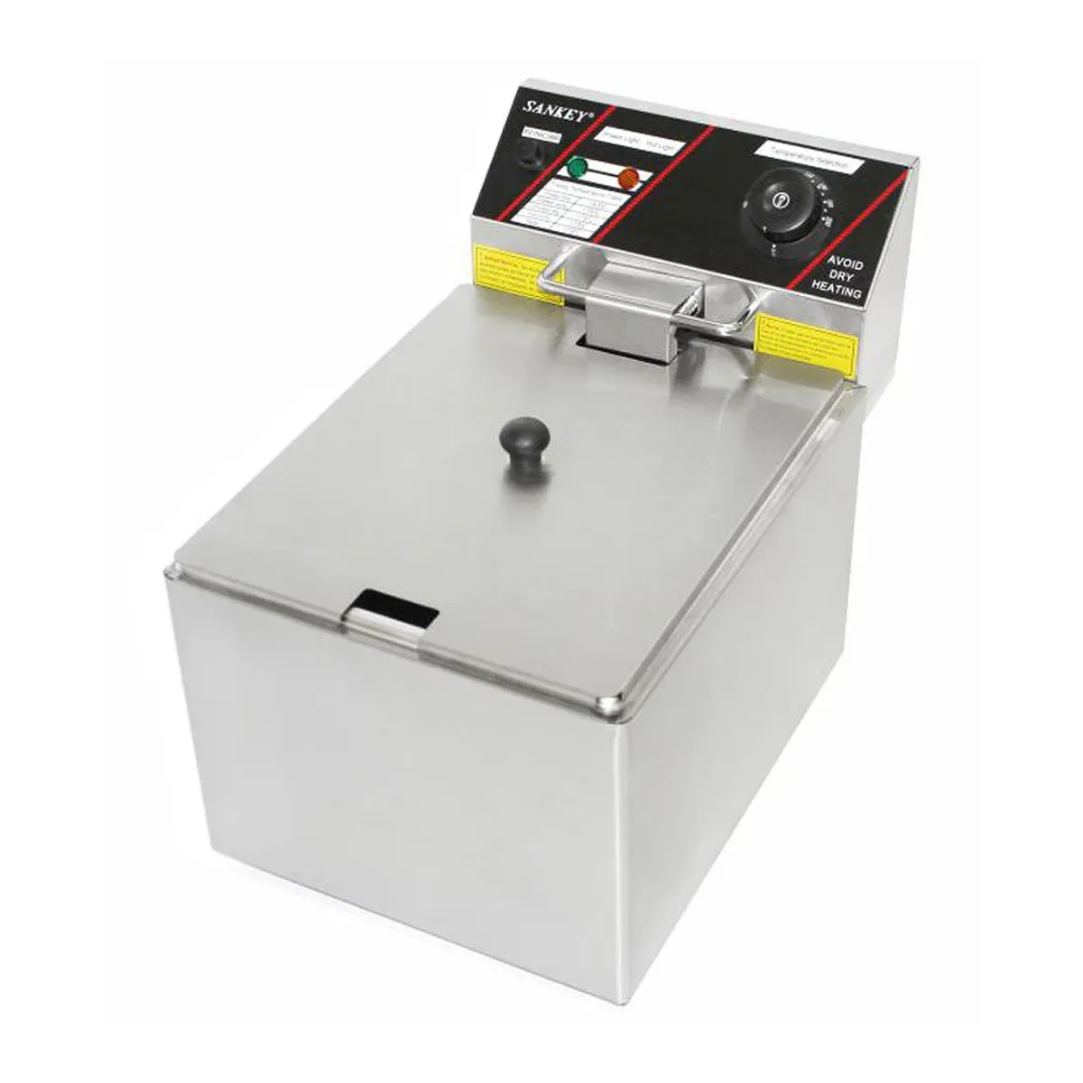 SANKEY - Freidora de Aceite Profesional Acero Inoxidable Sankey de 10 Litros